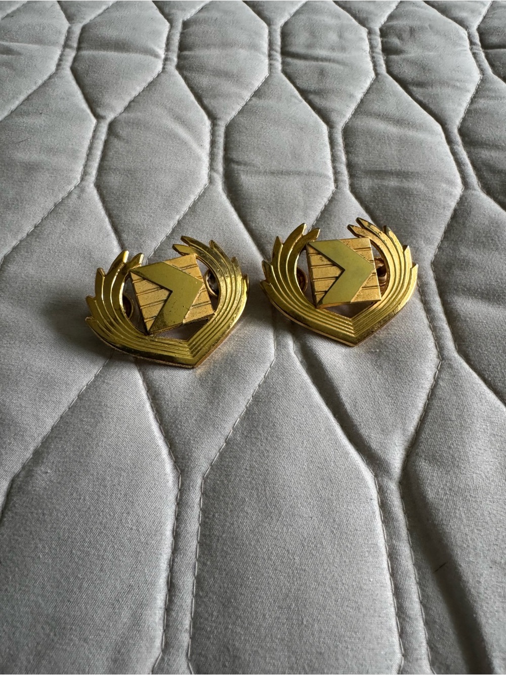2 Canadian Airlines Captains Medal Badge